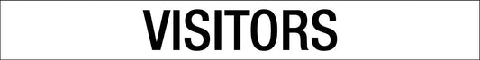 Visitors - Statutory Sign