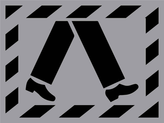 Walkway - Aluminium Composite Stencil