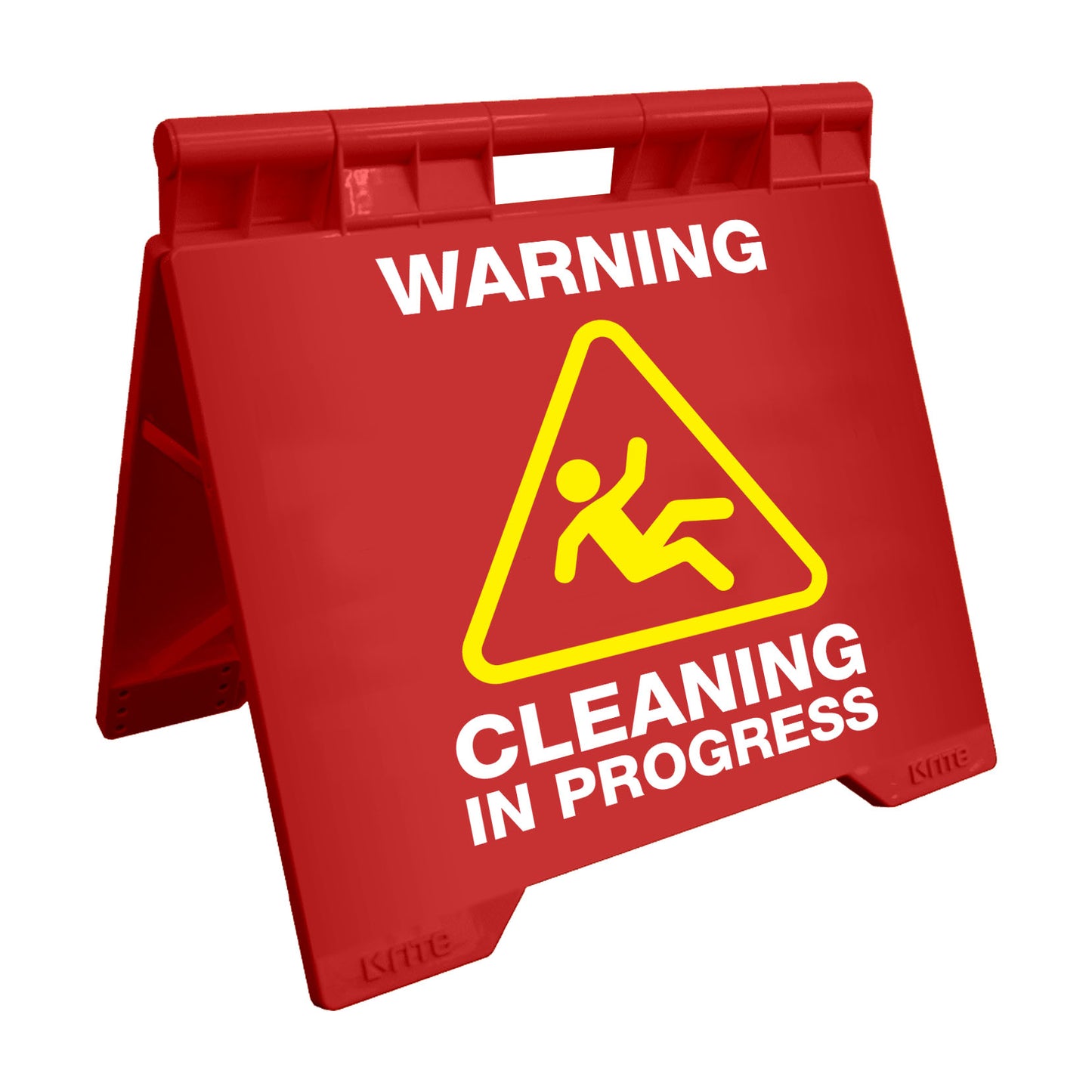 Warning Cleaning In Progress - Evarite A-Frame Sign