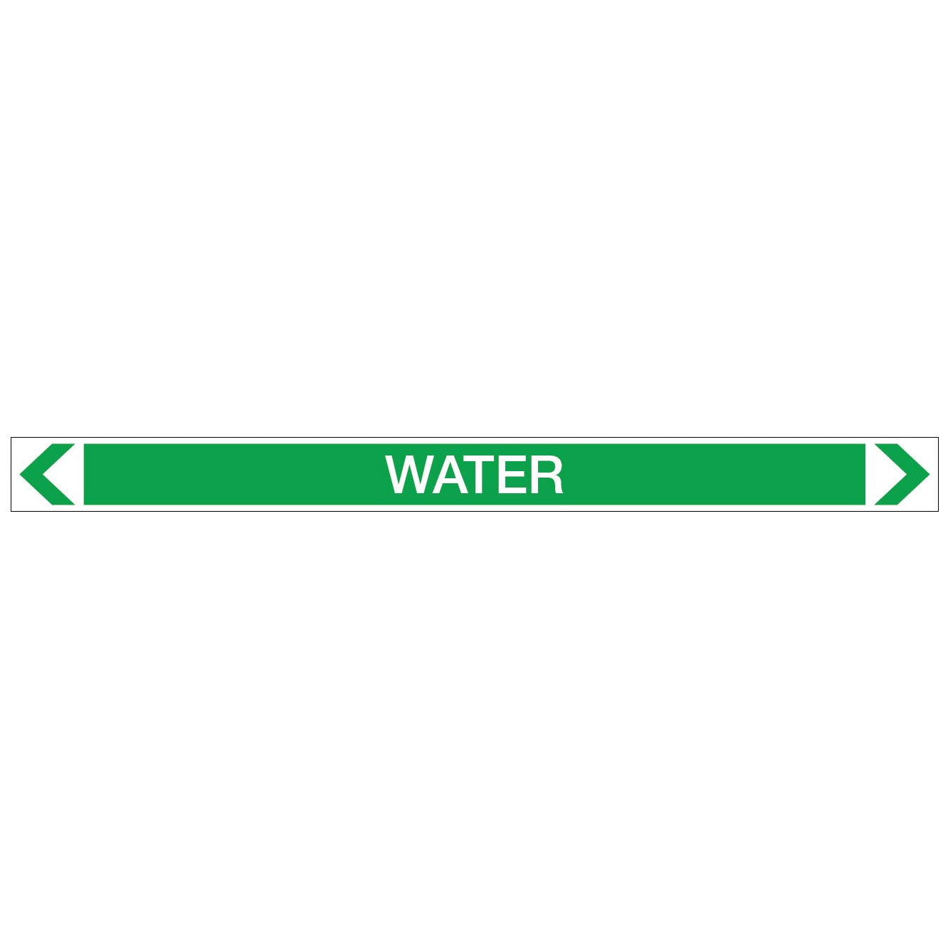 Water - Water - Pipe Marker Sticker – New Signs