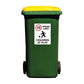 10km Speed Limit Children At Play Wheelie Bin Stickers