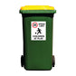 25km Speed Limit Children At Play Wheelie Bin Stickers