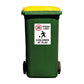 35km Speed Limit Children At Play Wheelie Bin Stickers