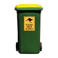 Kangaroo Please Drive Slowly Wheelie Bin Sticker