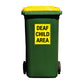 Deaf Child Area Wheelie Bin Stickers