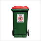 If Your Dog Poops You Scoop Wheelie Bin Stickers