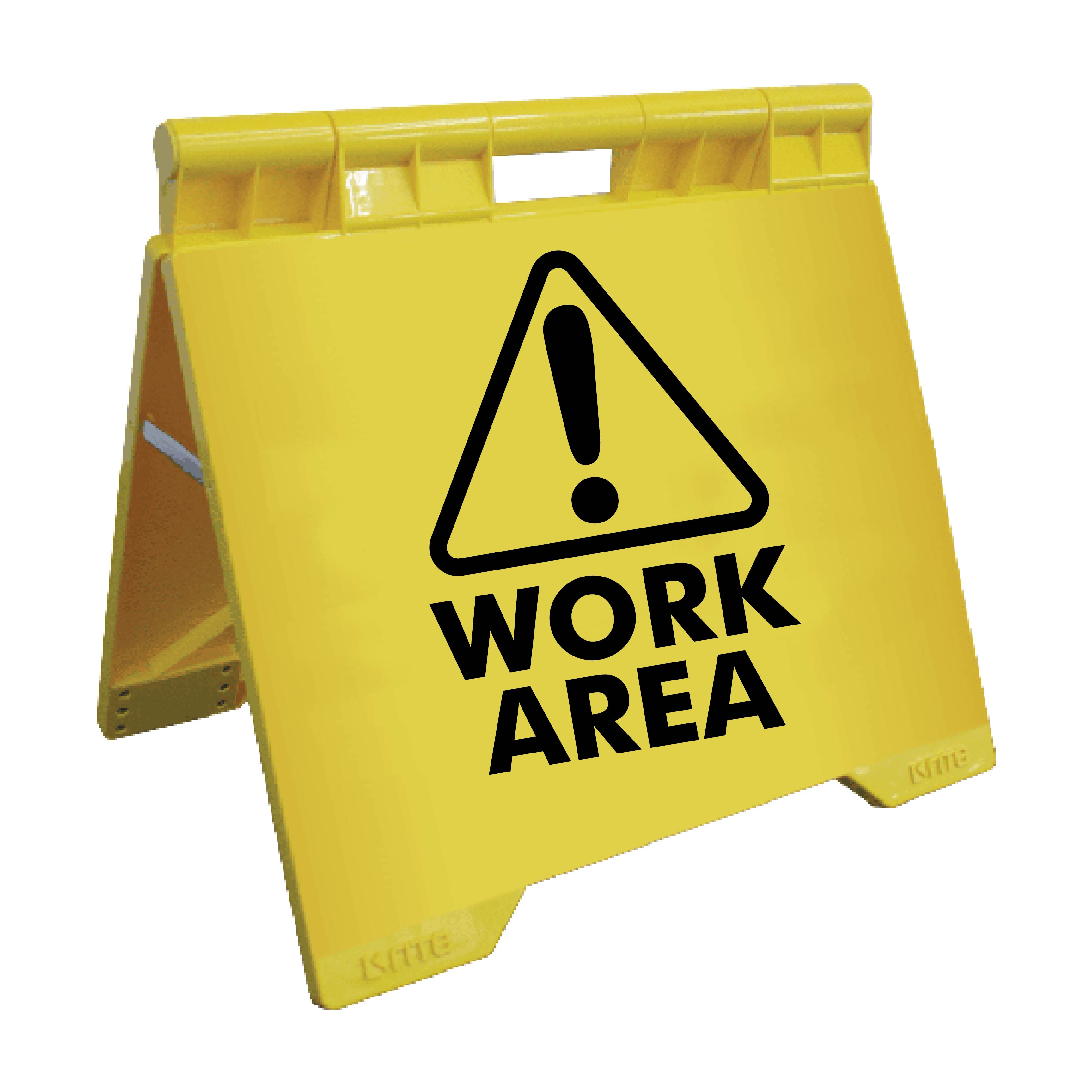 Work Area - Evarite A-Frame Sign – New Signs