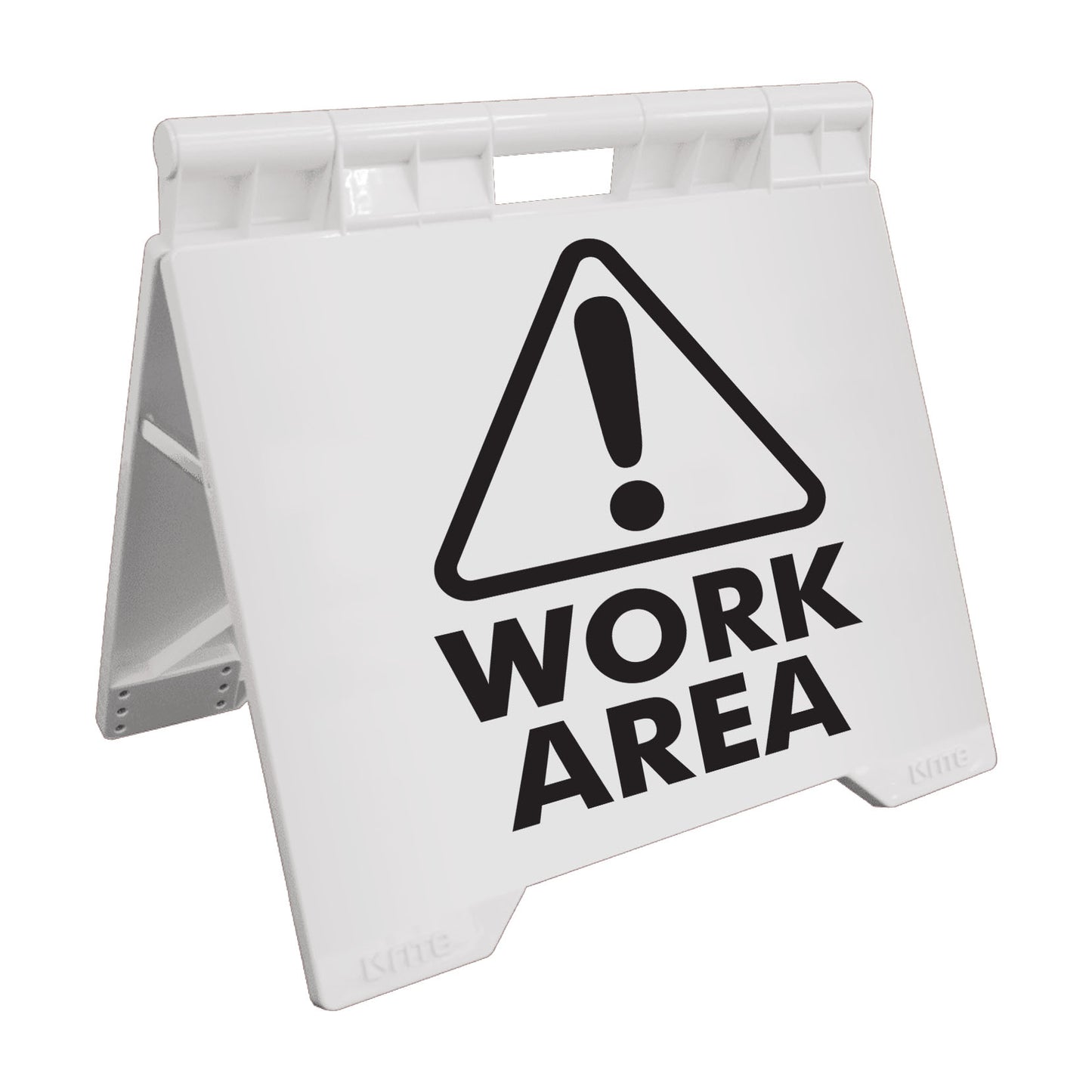 Work Area - Evarite A-Frame Sign