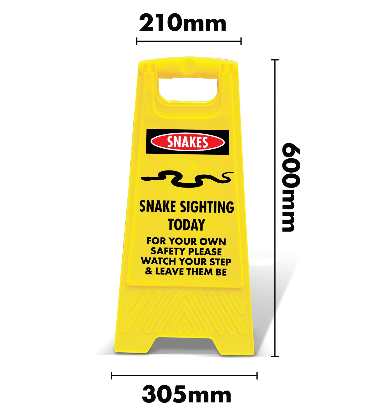 Yellow A-Frame - Snakes Sighting Today