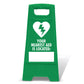 Green A-Frame - Your Nearest AED Is Located