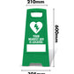Green A-Frame - Your Nearest AED Is Located