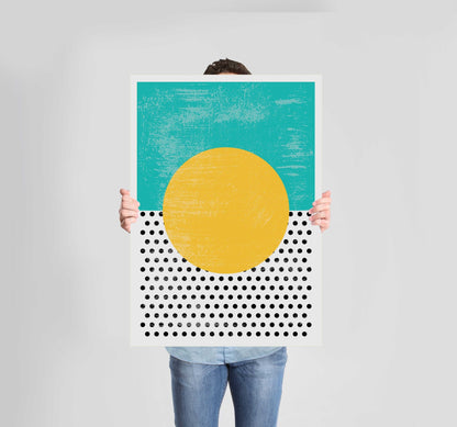 Abstract Shapes Poster Wall Art Prints (Set of 3) - New Signs