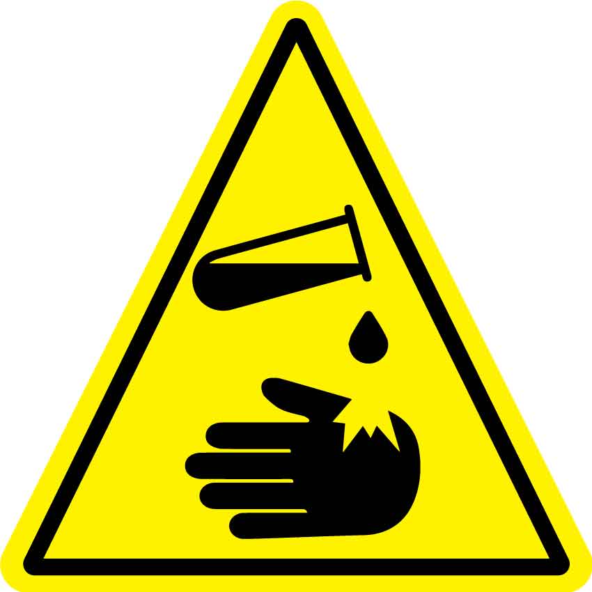 Acid (Triangle) Decal - New Signs
