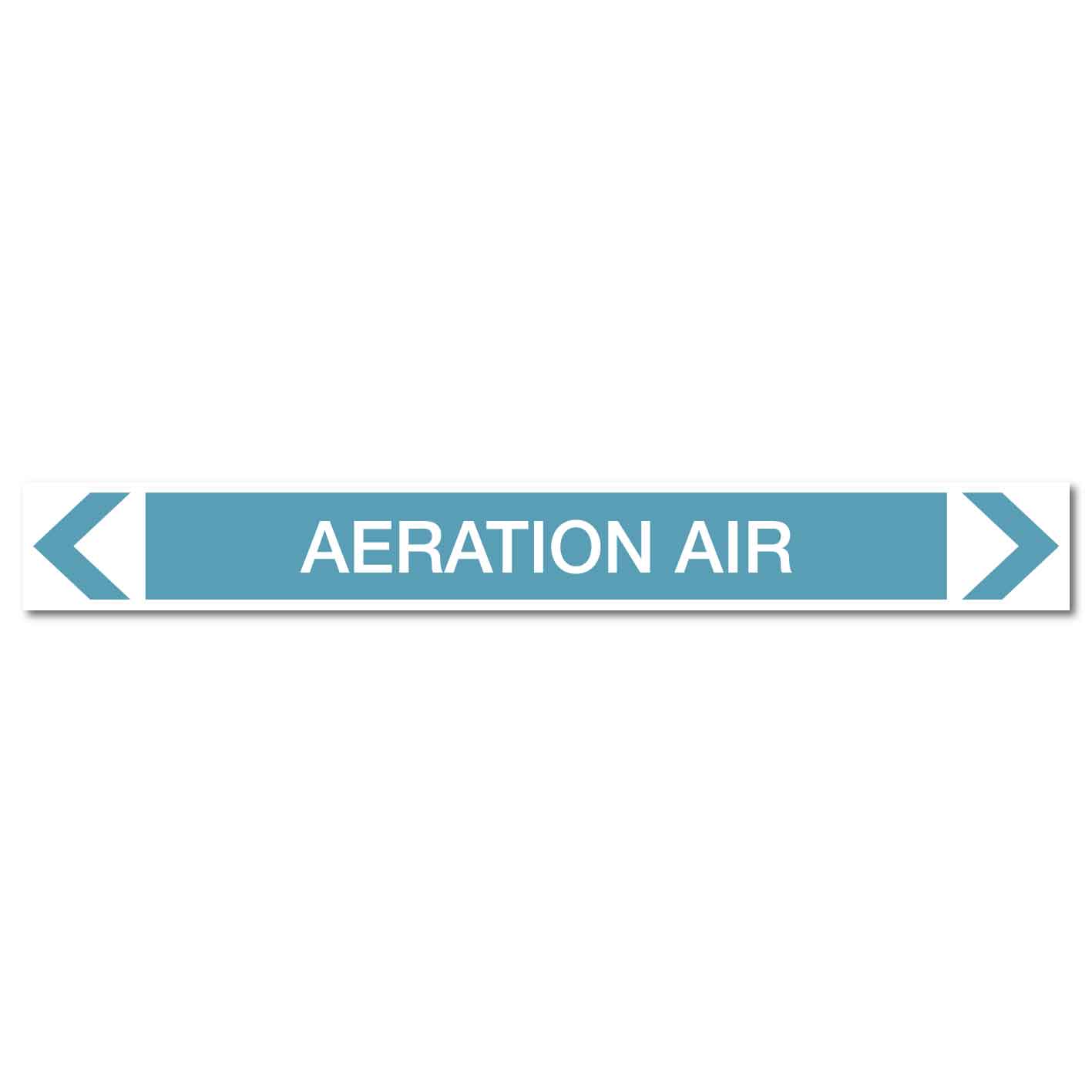 Air - Aeration Air - Pipe Marker Sticker - New Signs