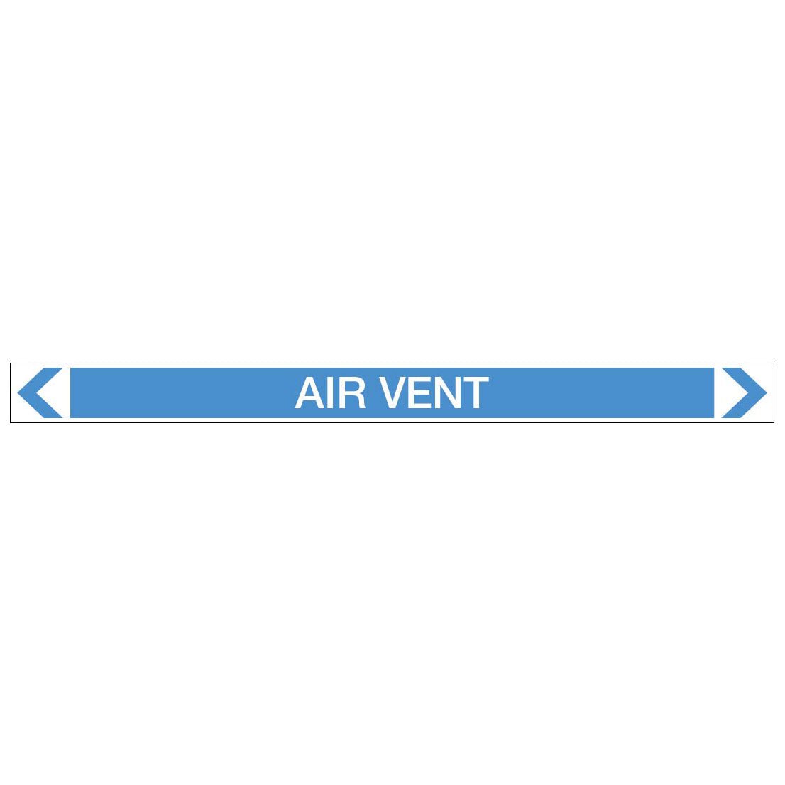 Air - Air Vent - Pipe Marker Sticker - New Signs