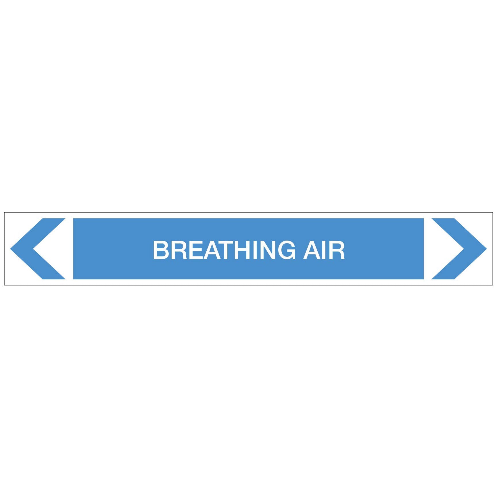 Air - Breathing Air - Pipe Marker Sticker - New Signs