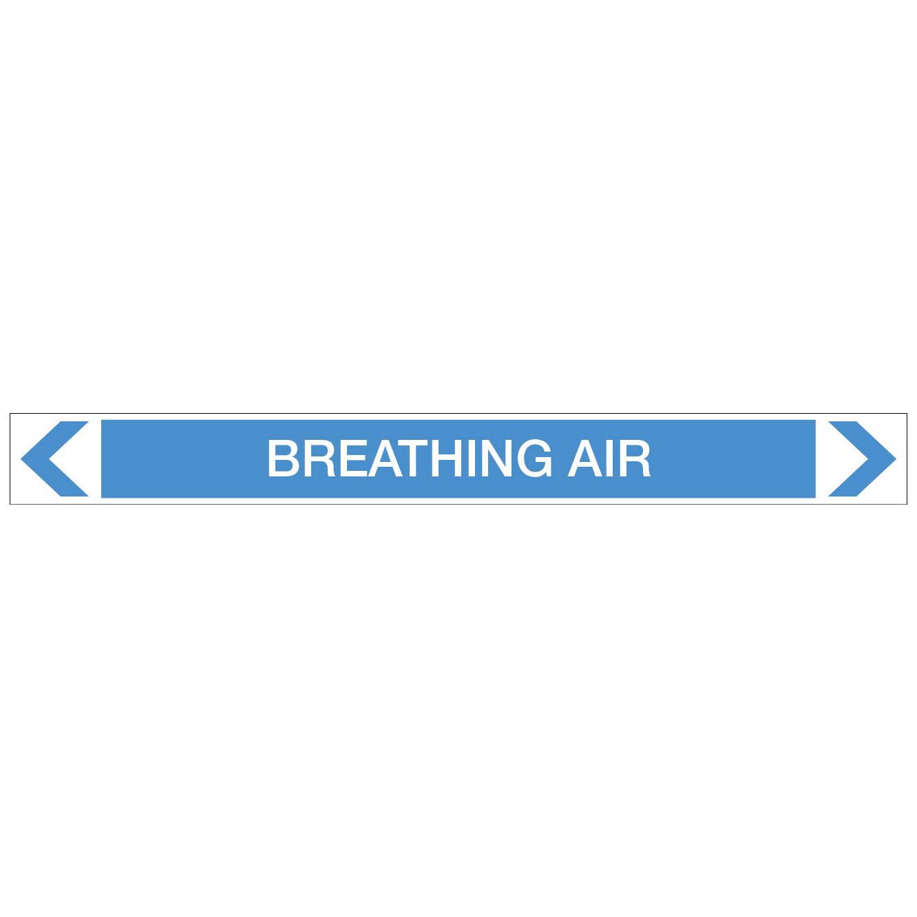 Air - Breathing Air - Pipe Marker Sticker - New Signs