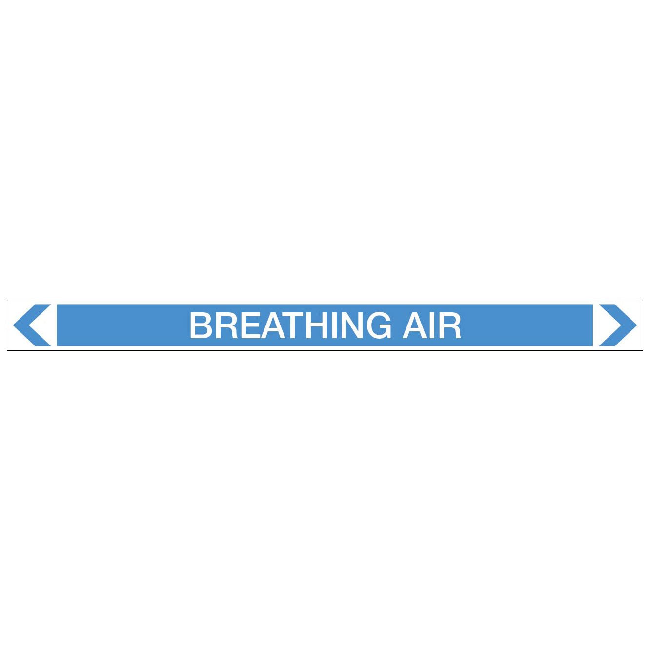 Air - Breathing Air - Pipe Marker Sticker - New Signs