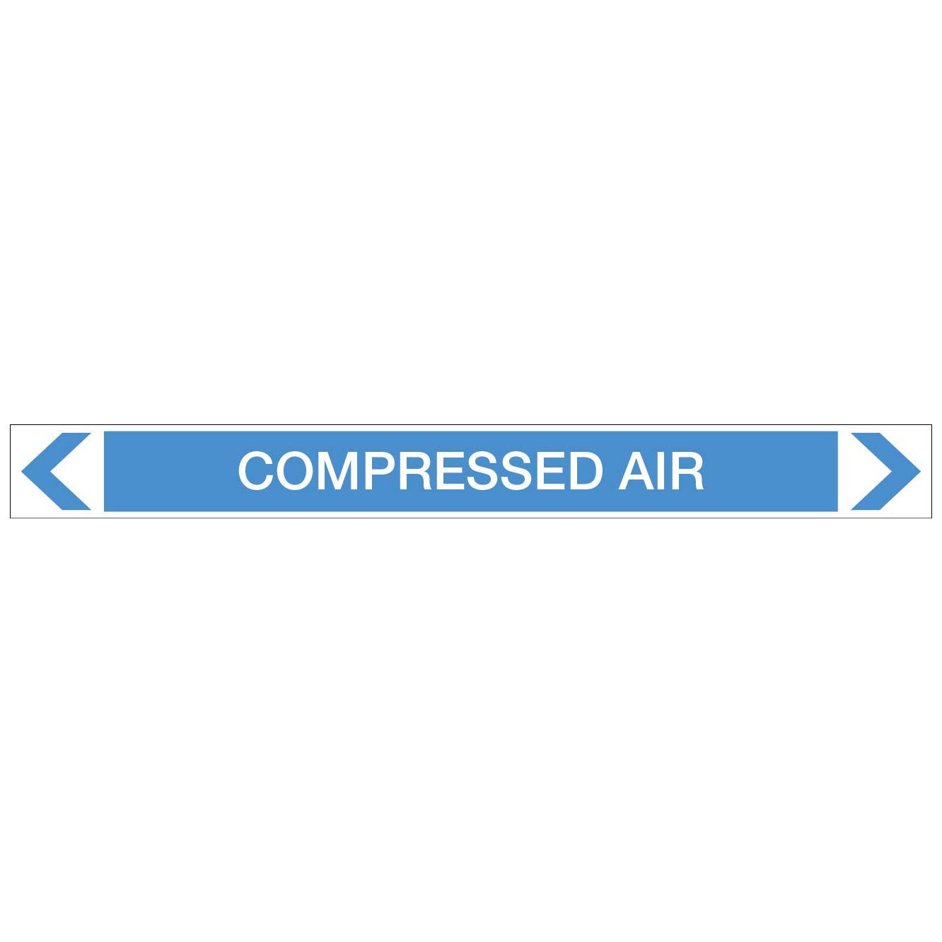 Air - Compressed Air - Pipe Marker Sticker - New Signs