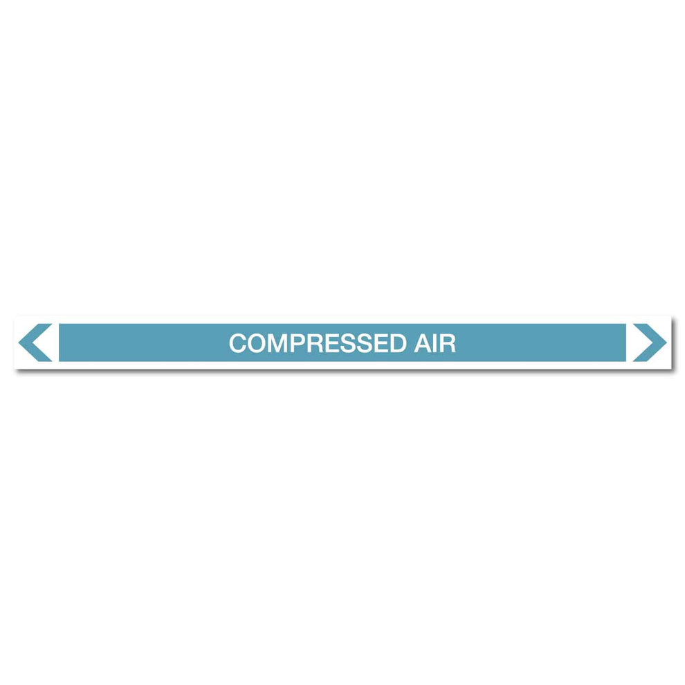 Air - Compressed Air - Pipe Marker Sticker – New Signs