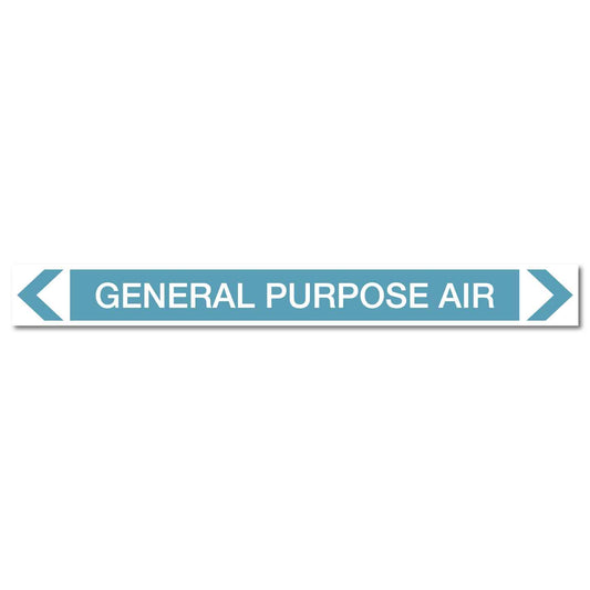 Air - General Purpose Air - Pipe Marker Sticker - New Signs