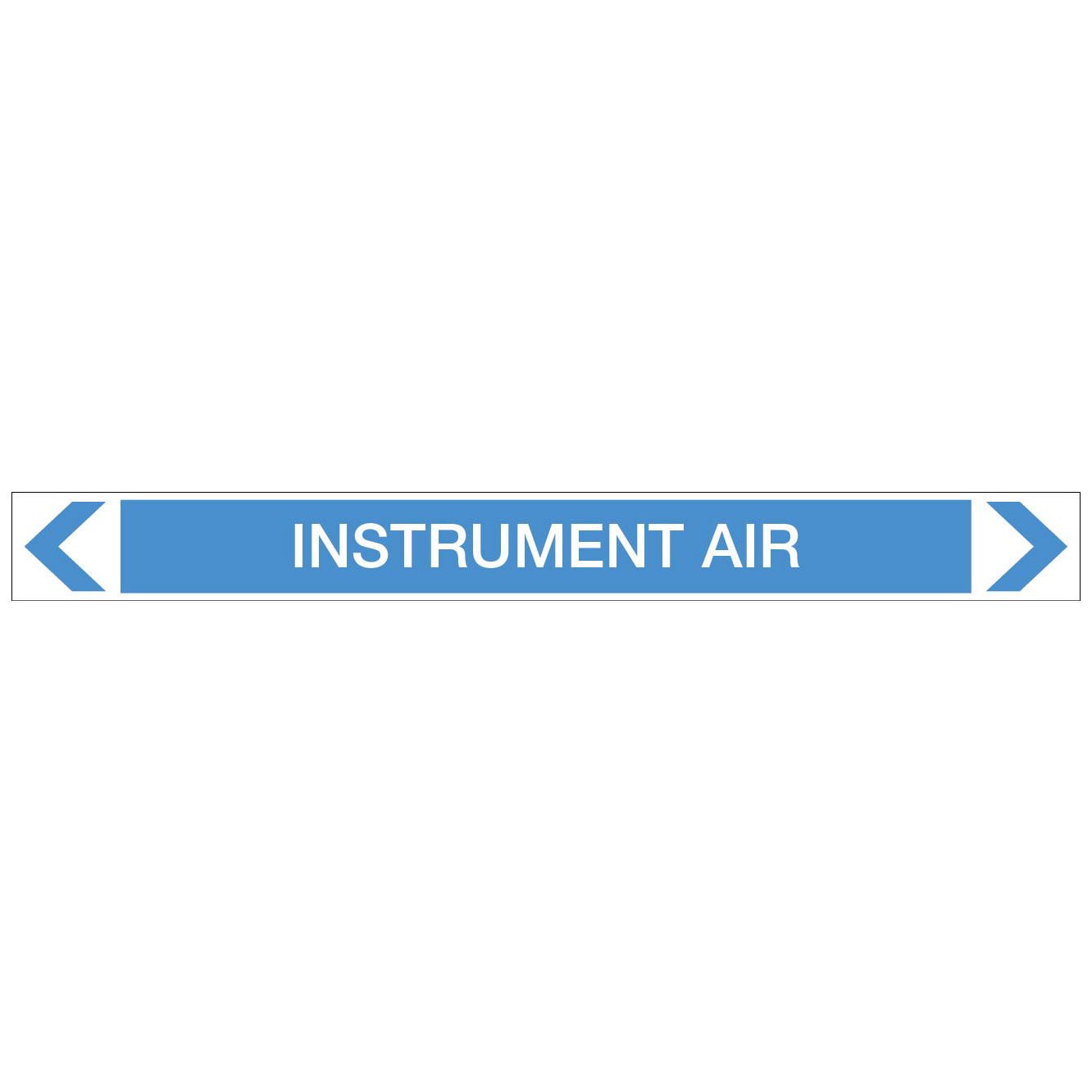 Air - Instrument Air - Pipe Marker Sticker - New Signs