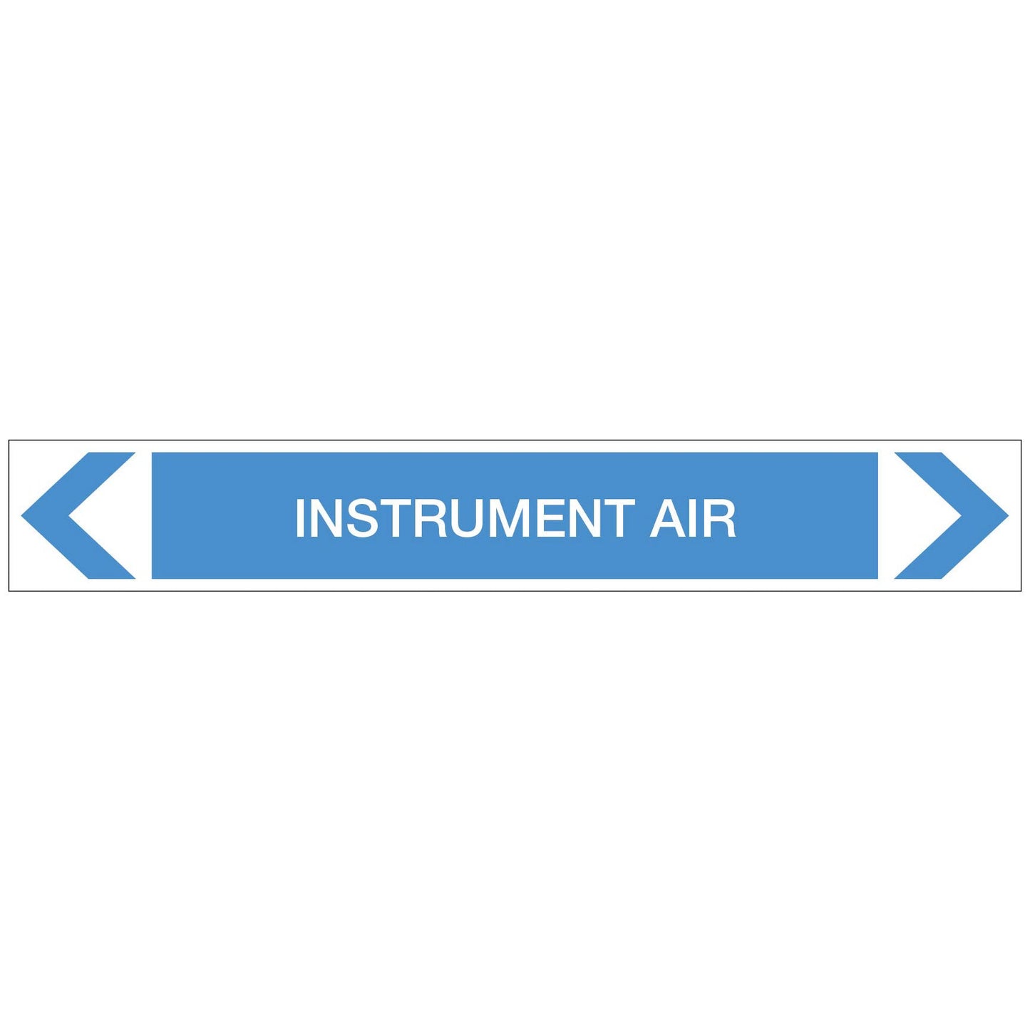 Air - Instrument Air - Pipe Marker Sticker - New Signs