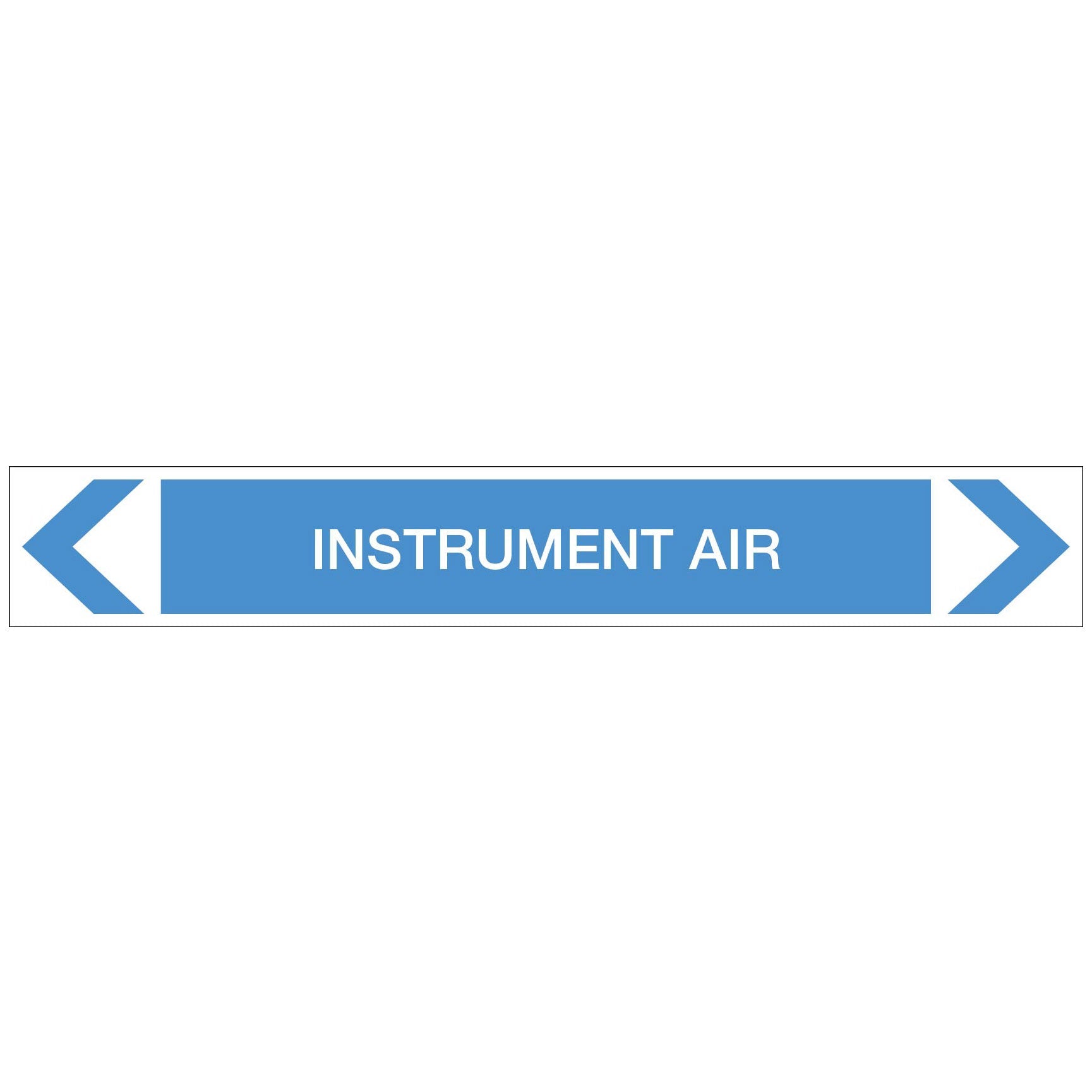 Air - Instrument Air - Pipe Marker Sticker - New Signs