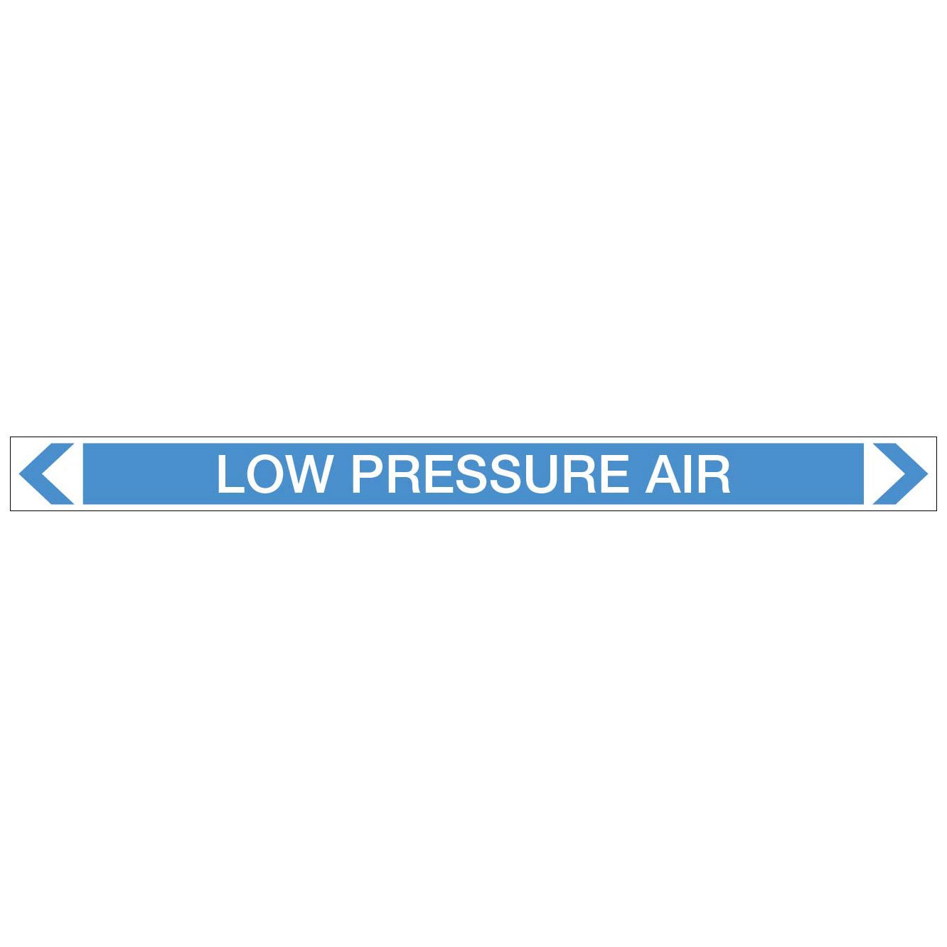 Air - Low Pressure Air - Pipe Marker Sticker - New Signs