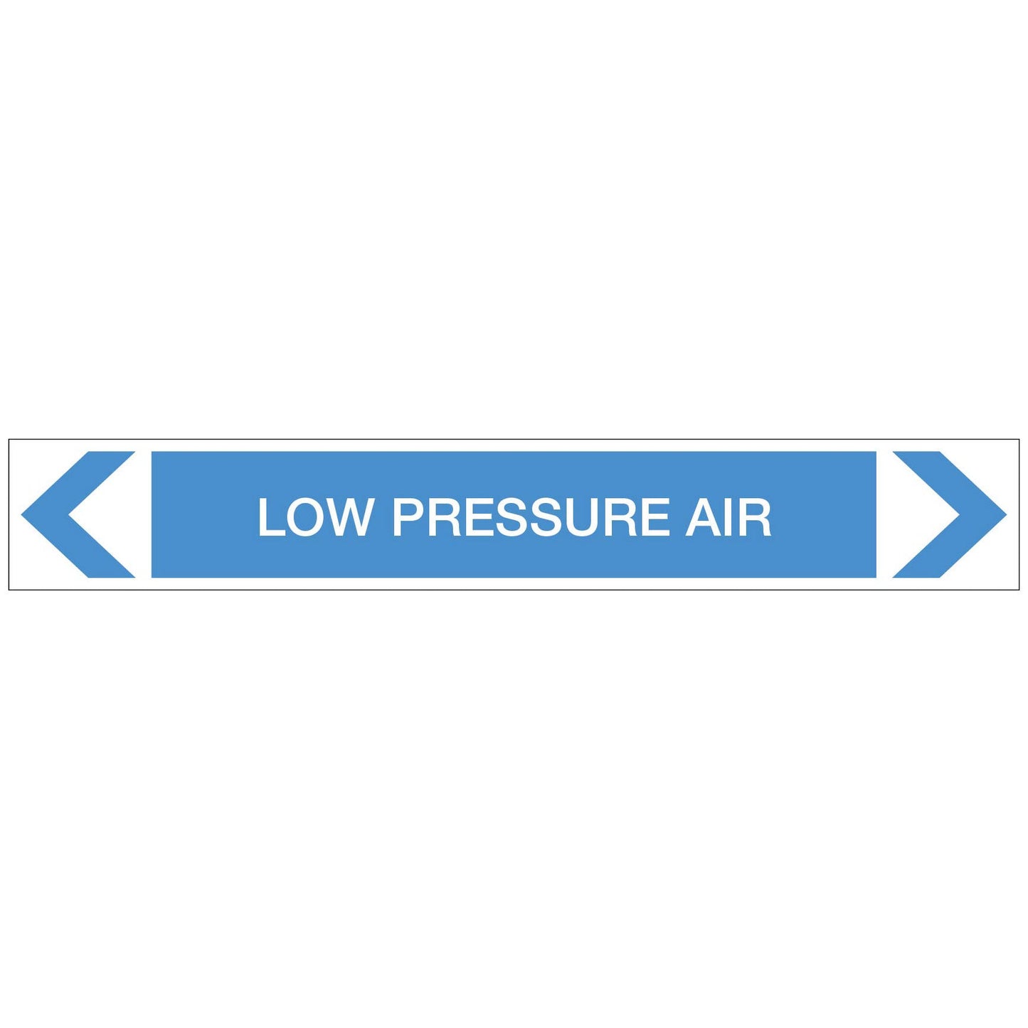 Air - Low Pressure Air - Pipe Marker Sticker - New Signs