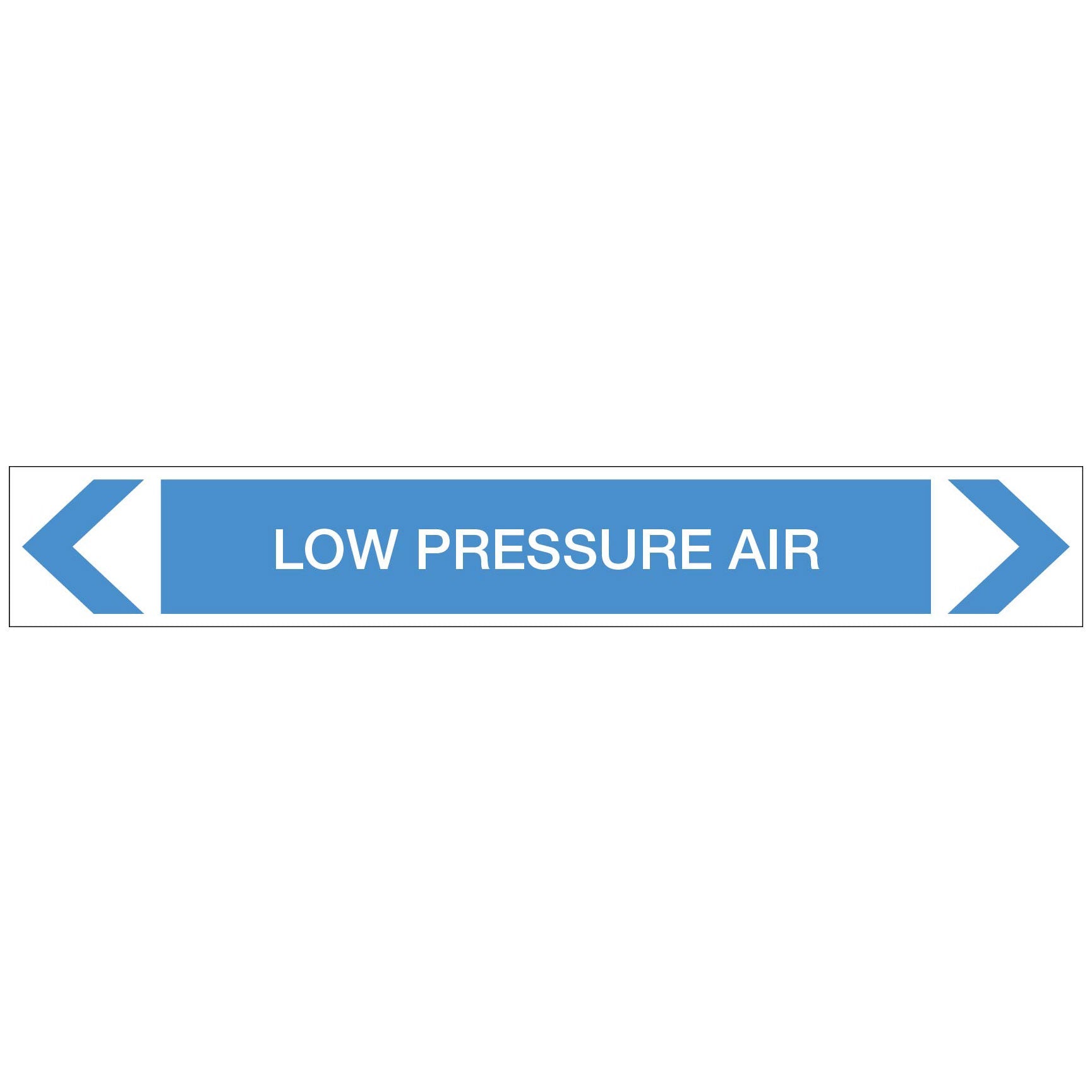 Air - Low Pressure Air - Pipe Marker Sticker - New Signs