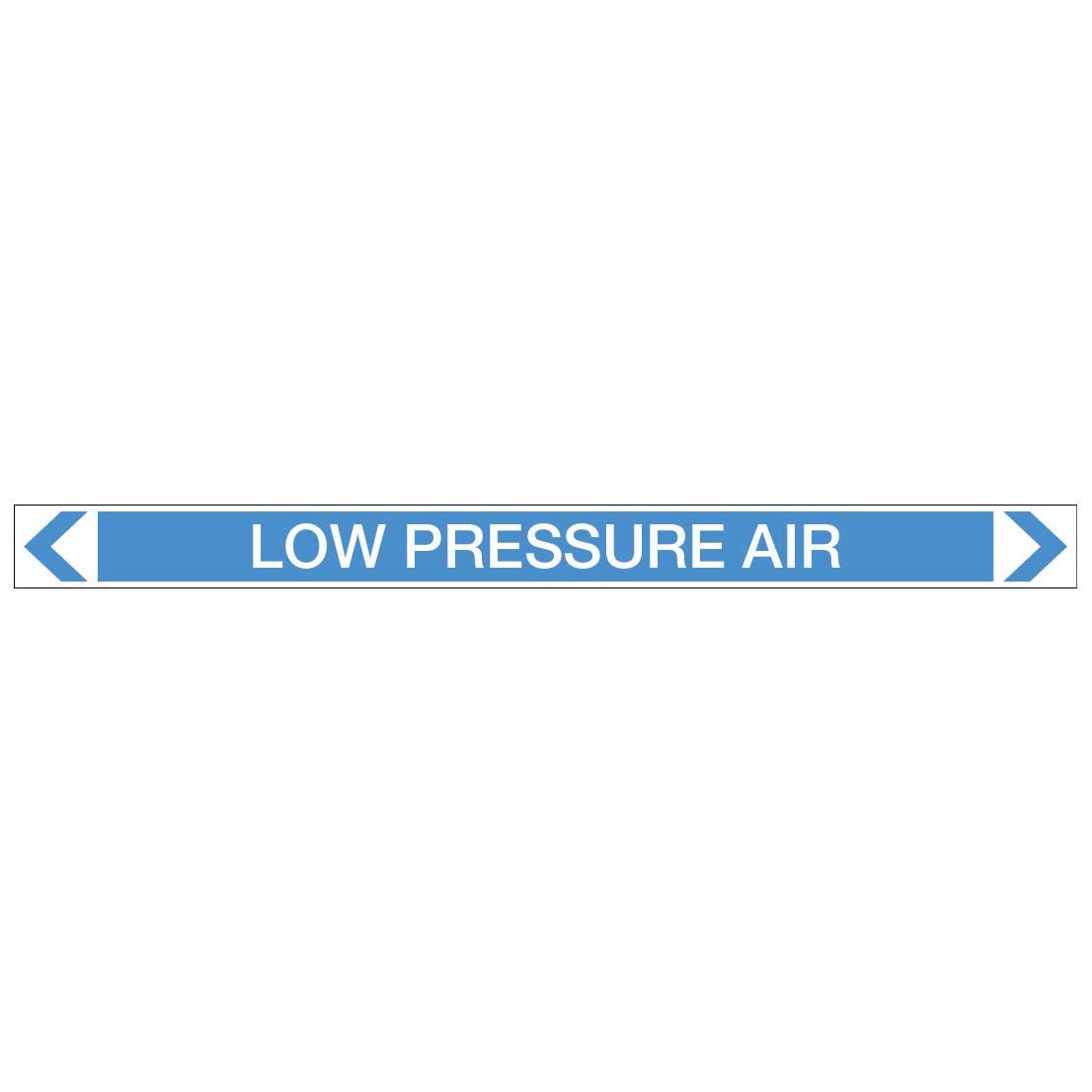 Air - Low Pressure Air - Pipe Marker Sticker - New Signs