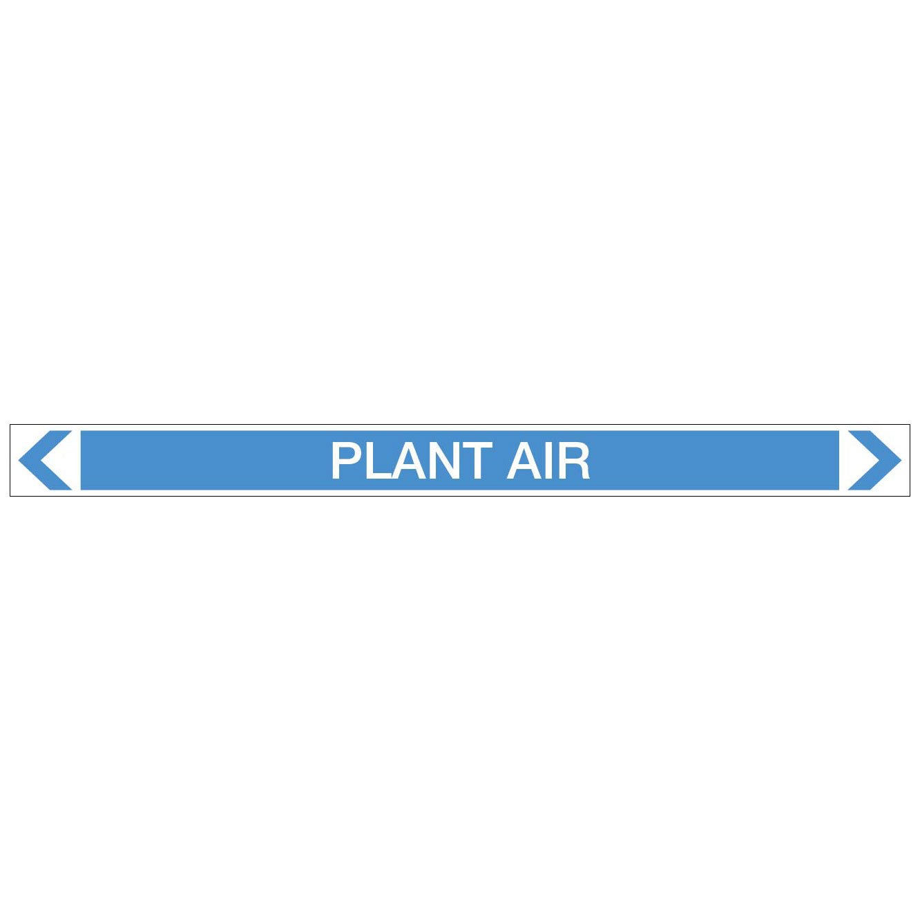 Air - Plant Air - Pipe Marker Sticker - New Signs