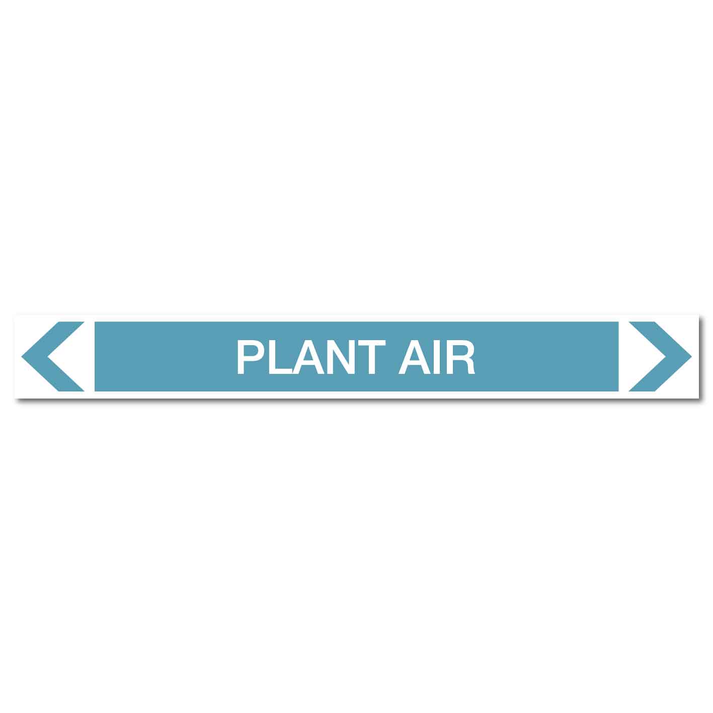 Air - Plant Air - Pipe Marker Sticker - New Signs