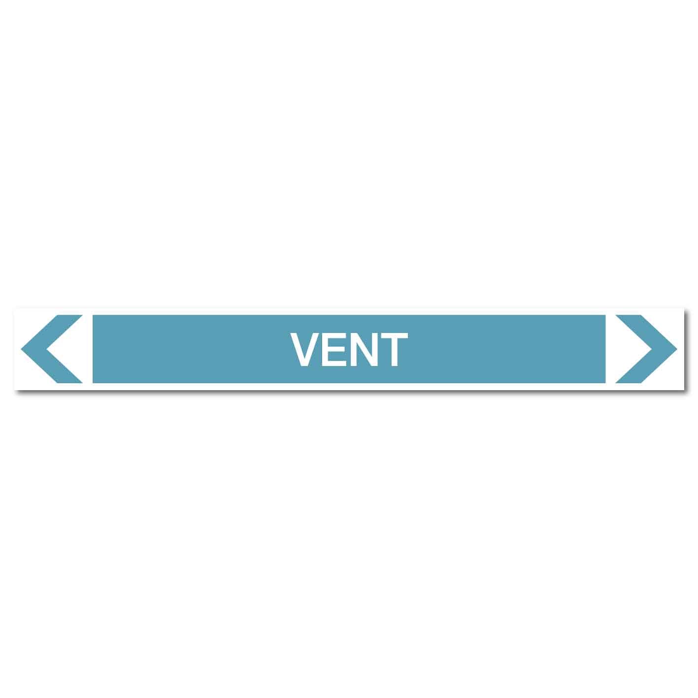 Air - Vent - Pipe Marker Sticker - New Signs