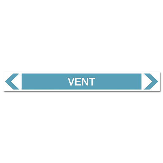 Air - Vent - Pipe Marker Sticker - New Signs