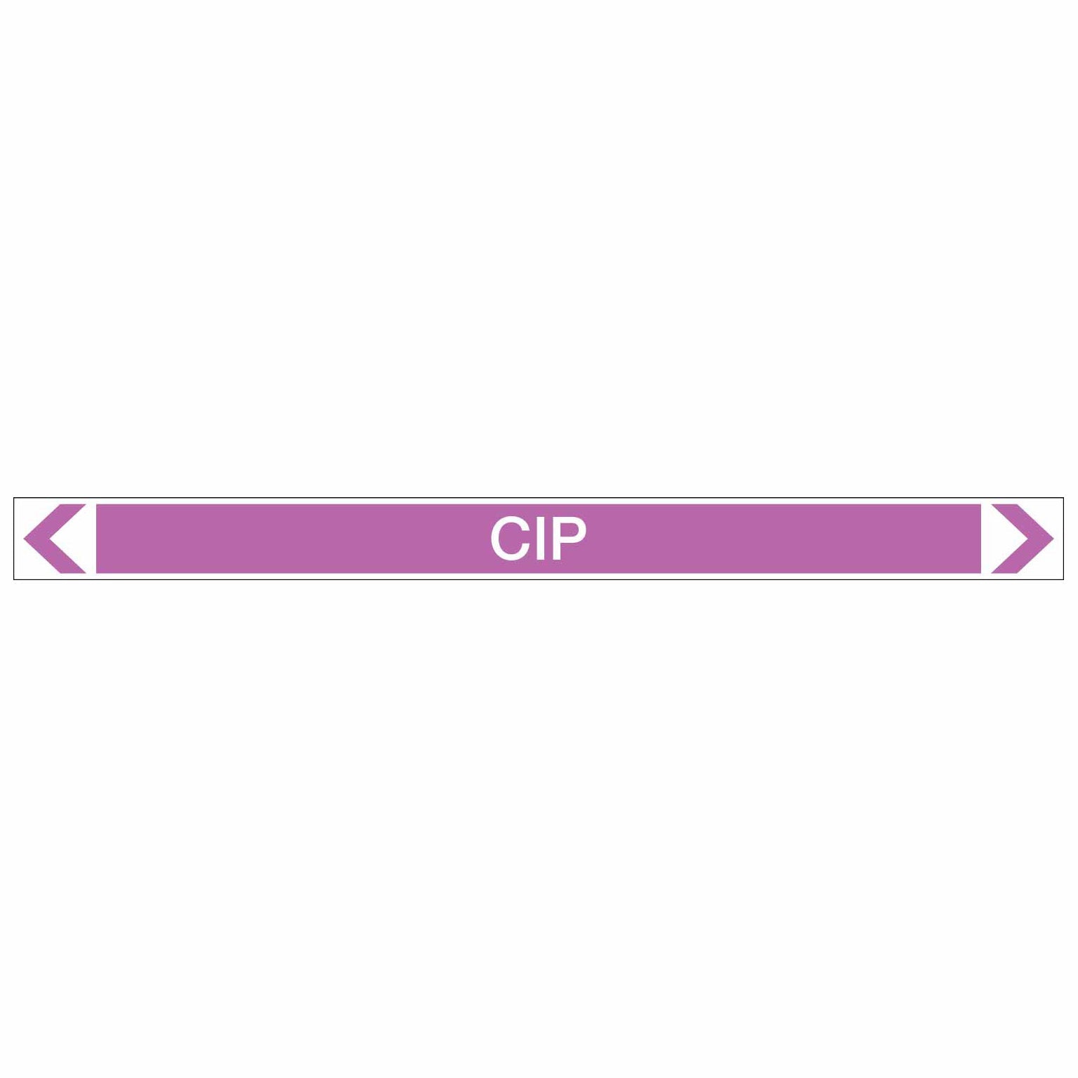 Alkalis / Acids - CIP - Pipe Marker Sticker – New Signs