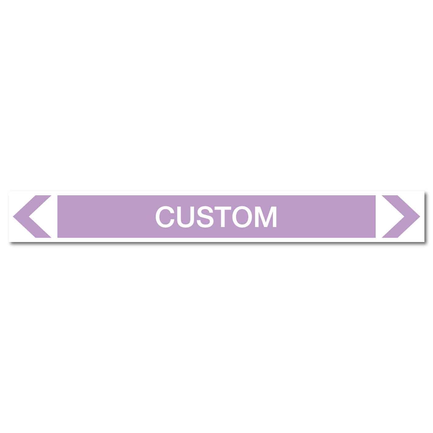 Alkalis Acids - Custom - Pipe Marker Sticker - New Signs