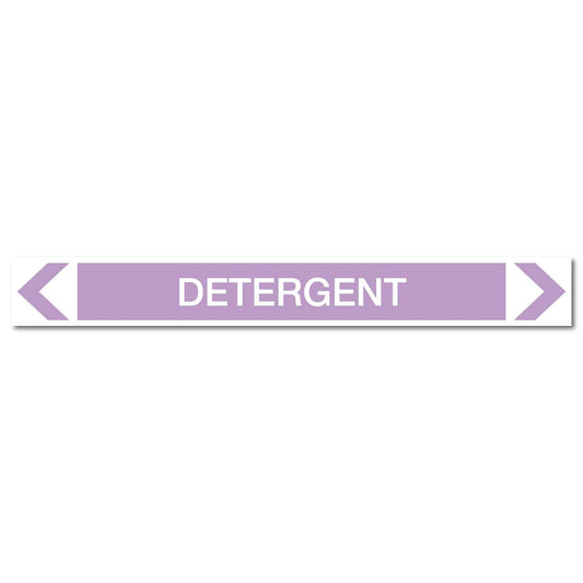 Alkalis / Acids - Detergent - Pipe Marker Sticker - New Signs