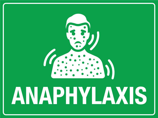 Anaphylaxis Sign - New Signs