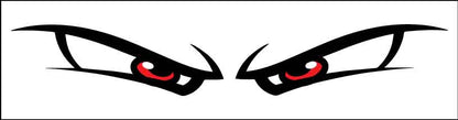 Angry Eyes Car Bumper Stickers - New Signs