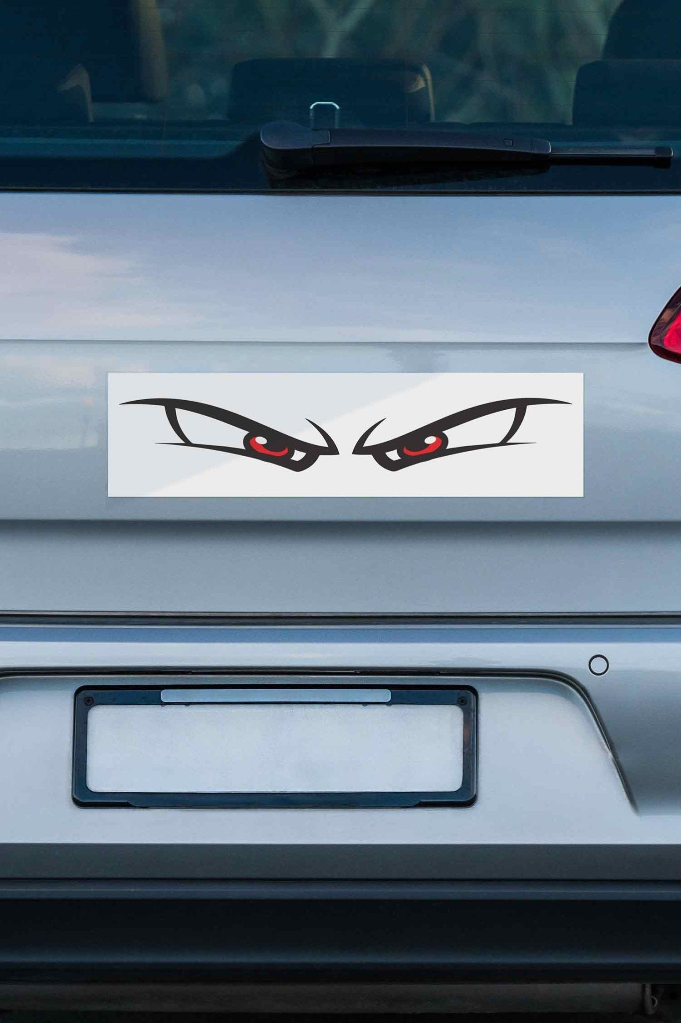 Angry Eyes Car Bumper Stickers - New Signs