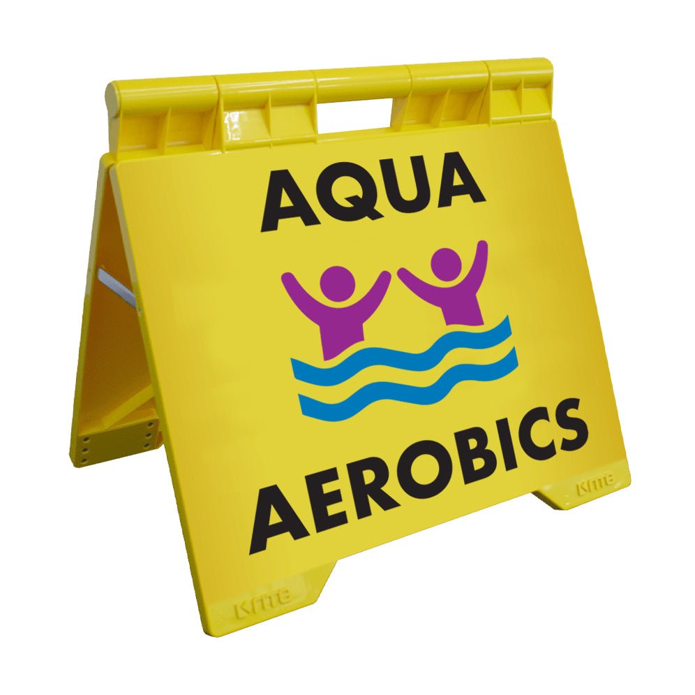 Aqua Aerobics - Evarite A - Frame Sign - New Signs