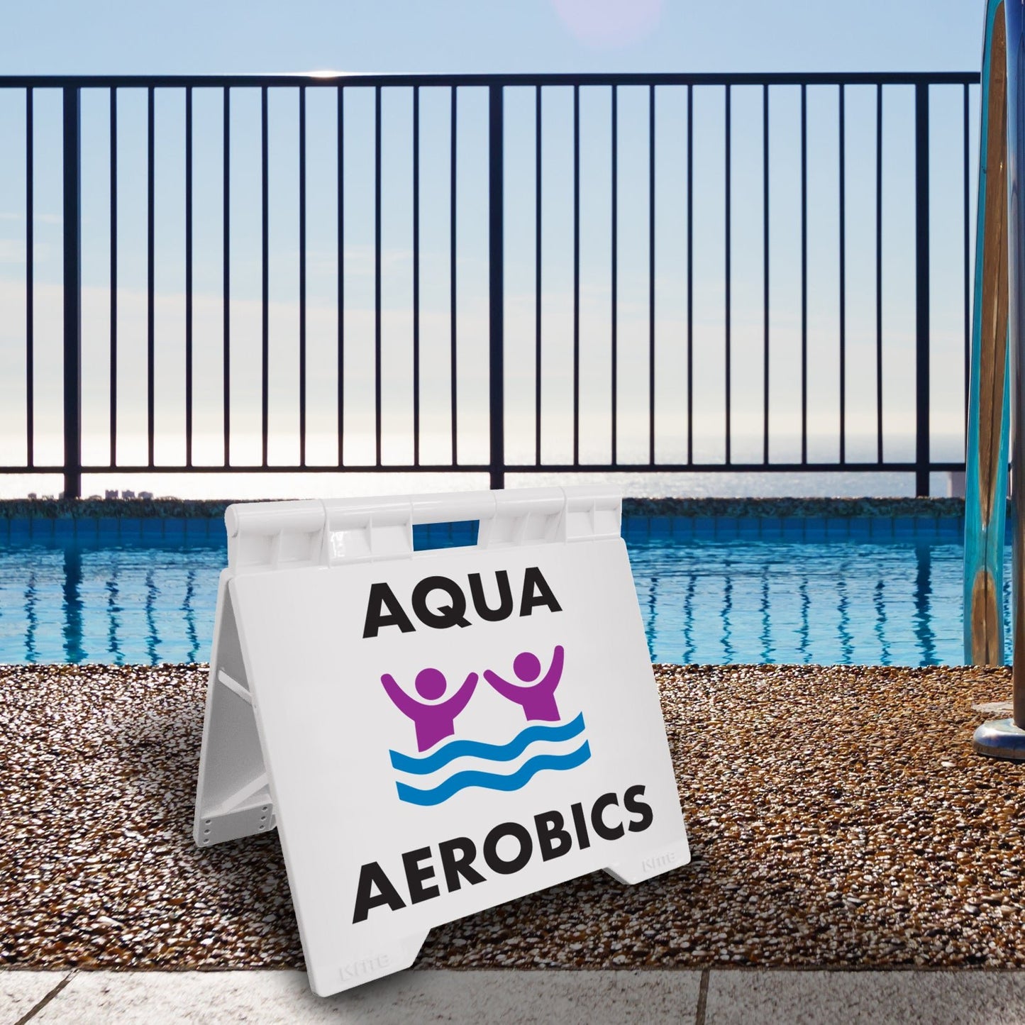 Aqua Aerobics - Evarite A - Frame Sign - New Signs