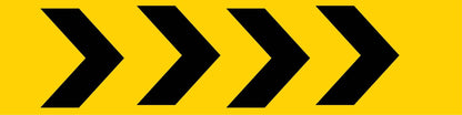 Arrow Right - Landscape Corflute Toblerone Signs - New Signs