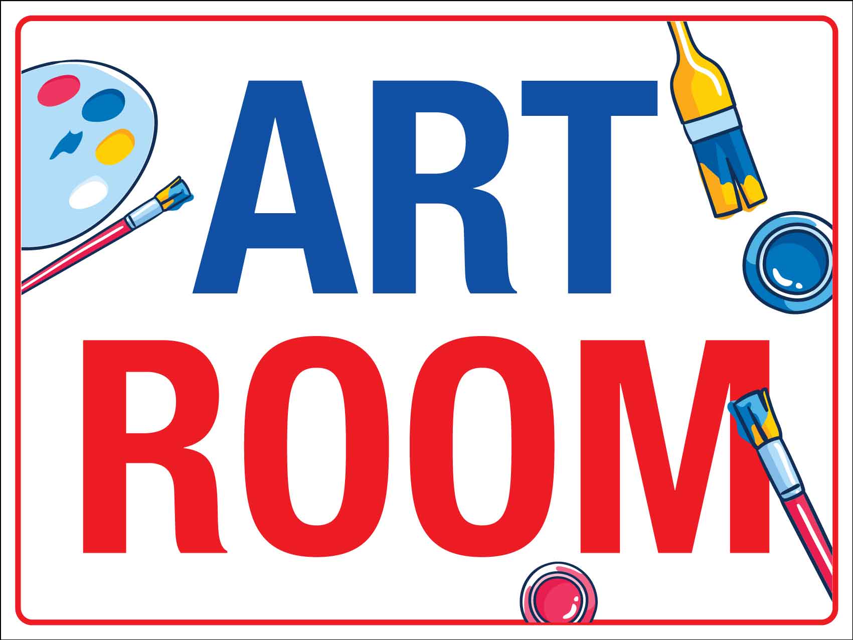 Art Room Sign - New Signs