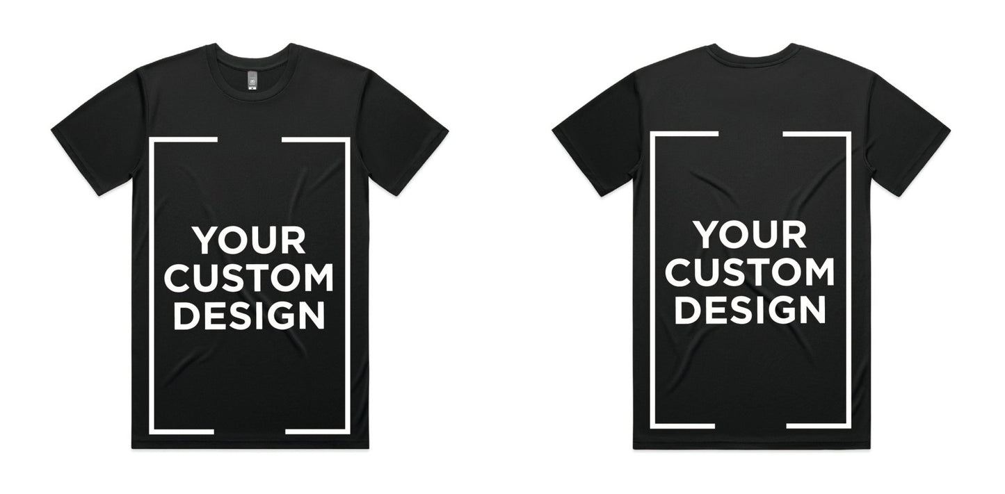 AS Colour Staple Tee - Custom Design - Black - New Signs