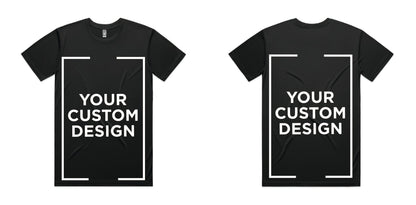 AS Colour Staple Tee - Custom Design - Black - New Signs