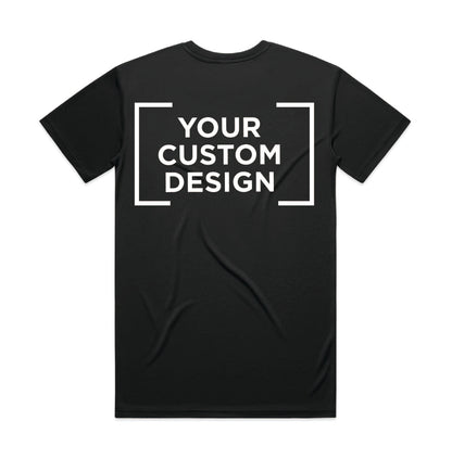 AS Colour Staple Tee - Custom Design - Black - New Signs