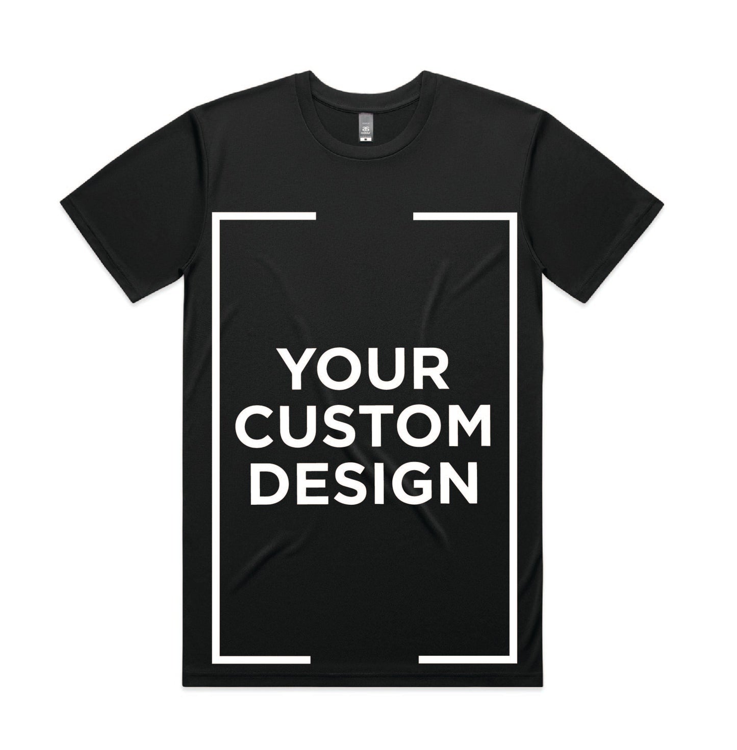 AS Colour Staple Tee - Custom Design - Black - New Signs